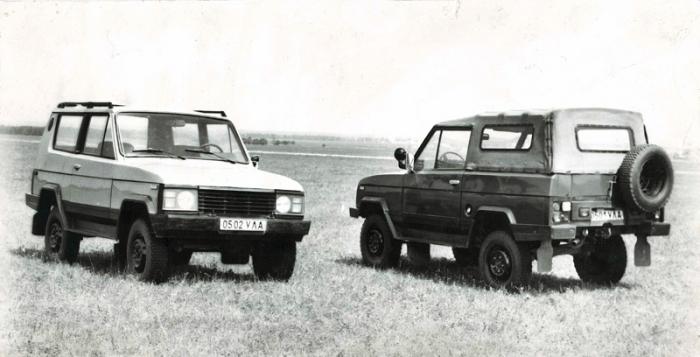 УАЗ-3170  "СИМБИР" разработан в 70-х, но много идей перекочевало в UAZ Patriot